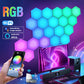 Modular Hexagonal RGB Light Panels